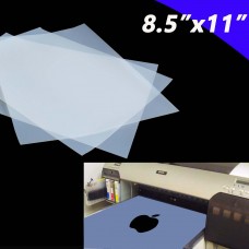 Waterproof Inkjet Screen Printing Transparency Film 8 1/2 x 11 inches