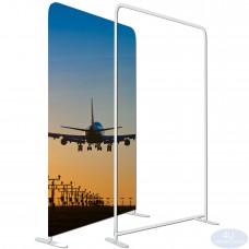 4 x 7 ½ ft EZ Tube Tension Fabric Display Frame 122x228cm（WxH）（Only Hardware）