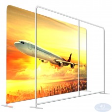 8'x10' EZ Tube Tension Fabric Straight Backdrop Frame (2.4x3m) (HxW)（Only Hardware）