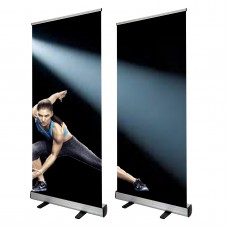 Tiger-Hoo® 48"x72-80"，Heavy-Duty Retractable Roll Up Banner Stand (120x180-200cm)