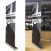 Tiger-Hoo®  Deluxe Retractable Banner Stand 36" x 80~90"（H） (90x200-230cm)