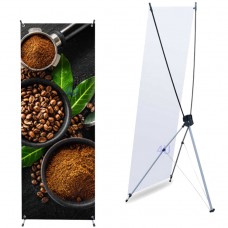 Classical X-Frame Banner Stand 40"x80"(100x200cm) Portable Oxford Bag