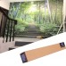 Floor&Wall Graphics Durable Self-adhesive Wood Texture Surface Vinyl，9mil，50" x 165ft(1.27x50m)